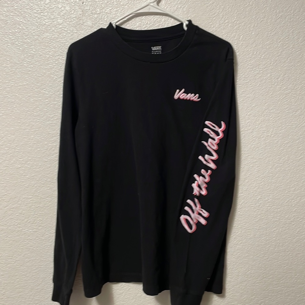 Womens Vans xl ling sleeve tee